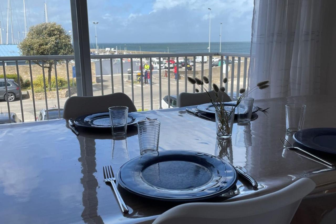 Maryland Vue Mer Port Haliguen Plage Du Porigo Quiberon Exterior photo